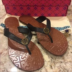 Tory Burch Thora Sandals - Black ~Price Firm